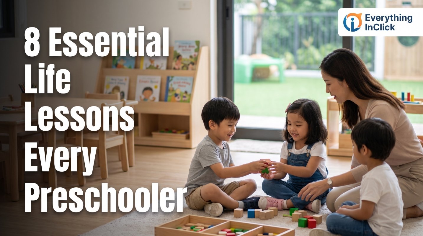 8 Essential Life Lessons Every Preschooler