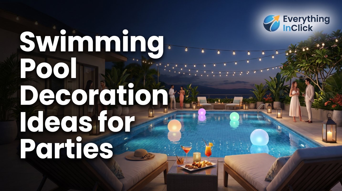 Swimming Pool Decoration Ideas for Parties