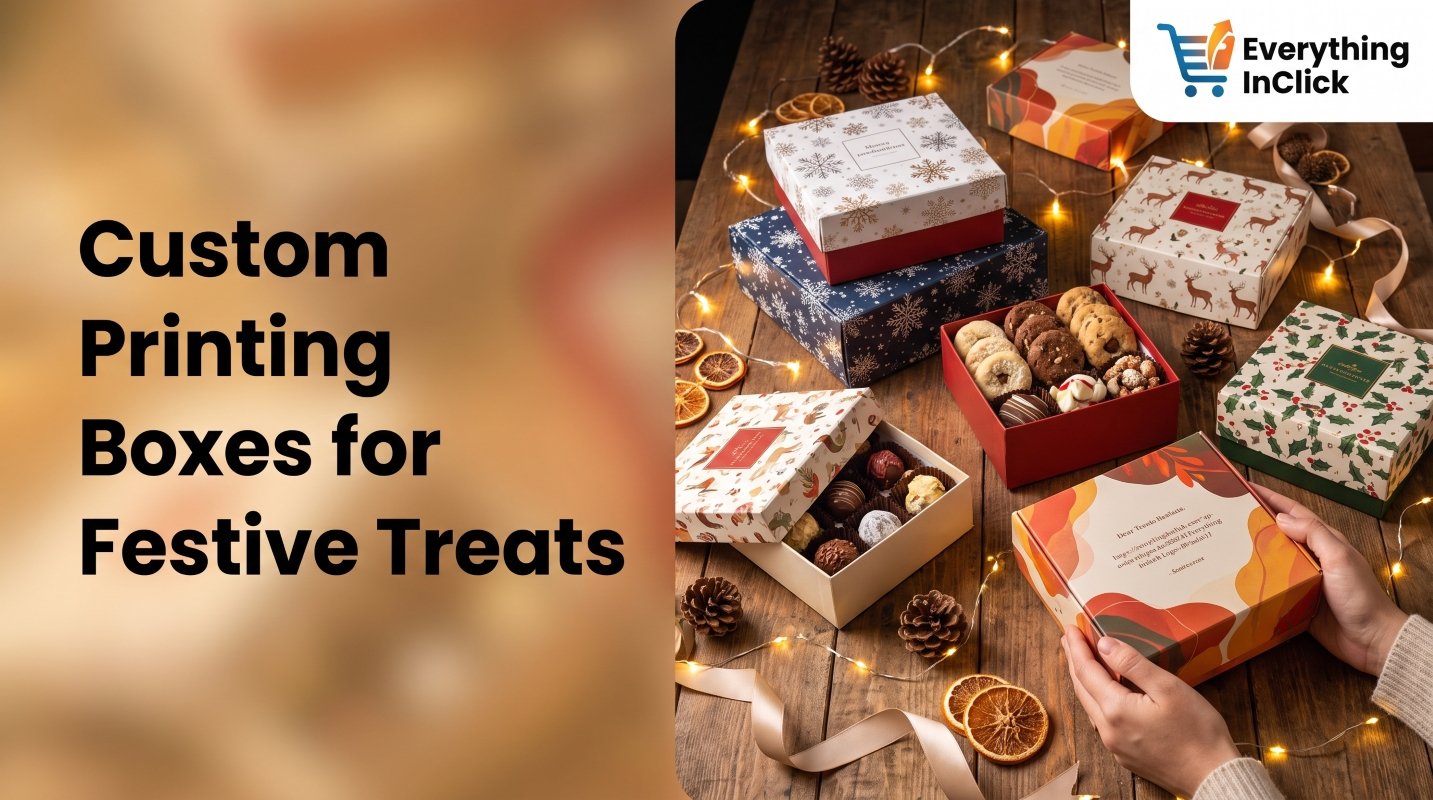 Custom Printing Boxes for Festive Treats