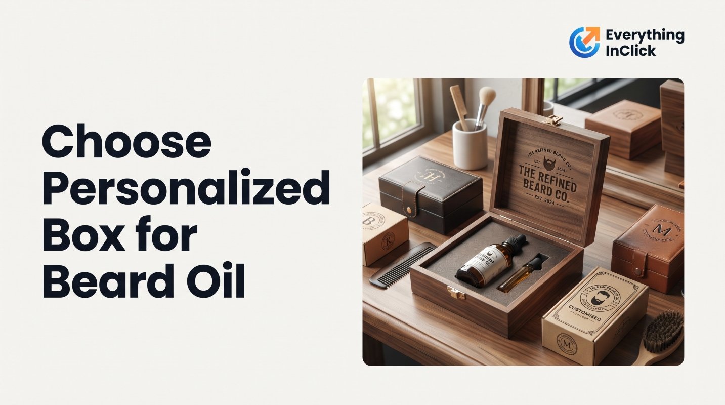 Choose Personalized Box for Beard Oil