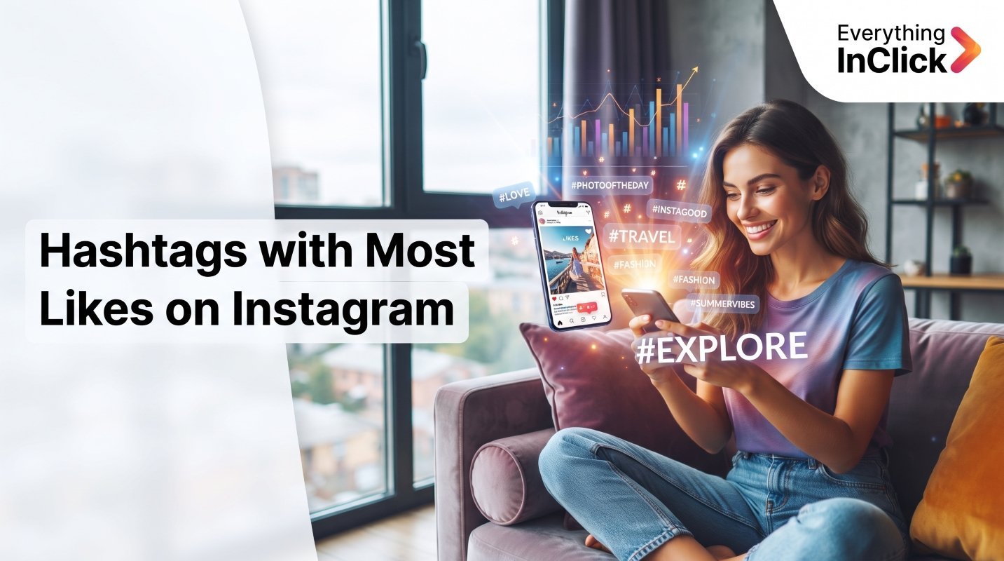 Hashtags with Most Likes on Instagram
