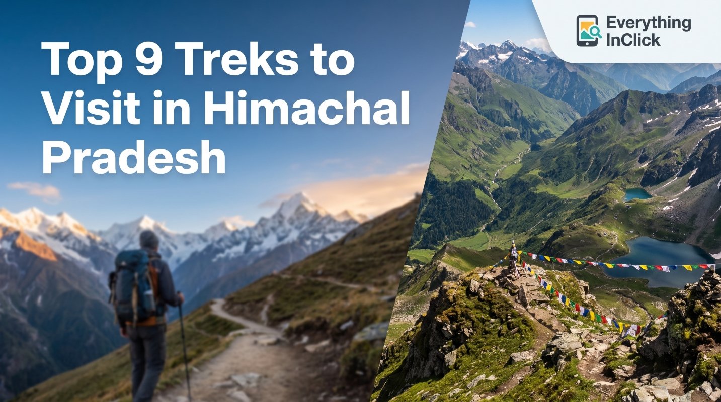 Top 9 Treks to Visit in Himachal Pradesh