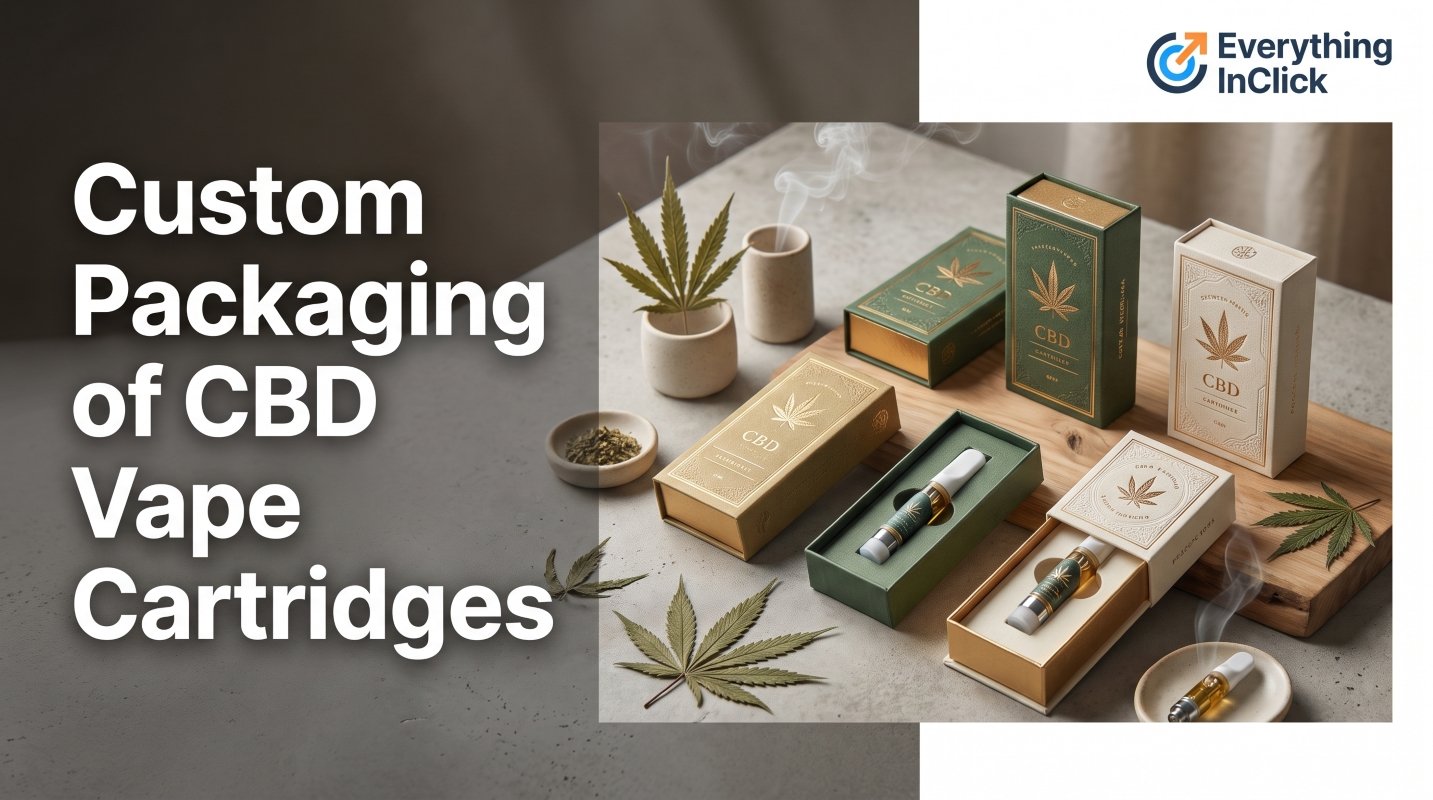 Custom Packaging of CBD Vape Cartridges