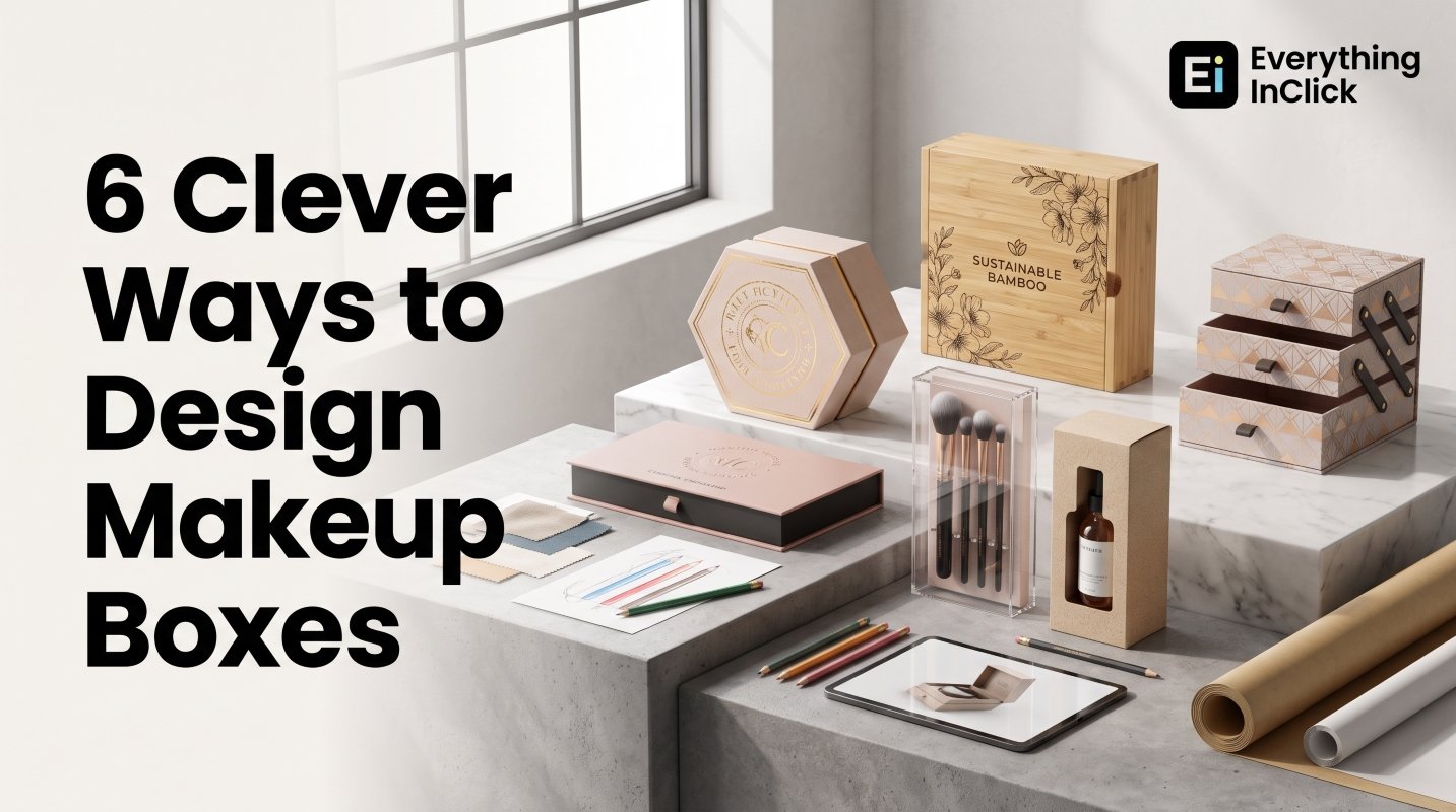 6 Clever Ways to Design Makeup Boxes