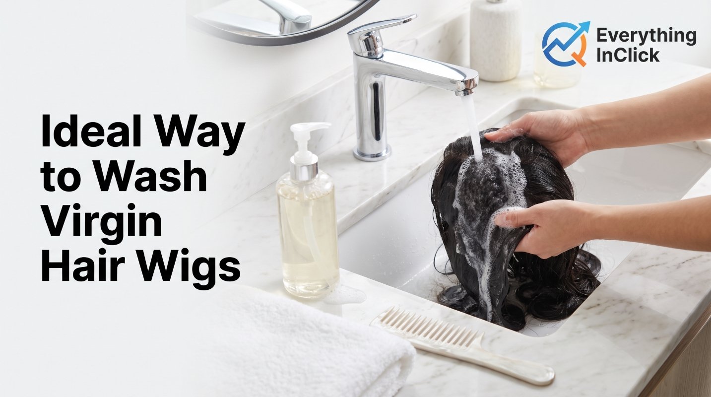 Ideal Way to Wash Virgin Hair Wigs