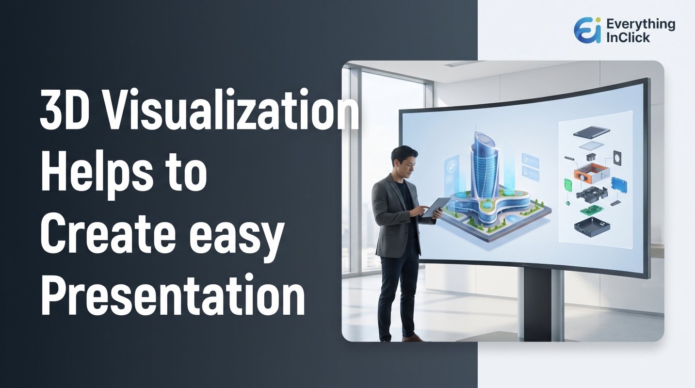 3D Visualization Helps to Create easy Presentation