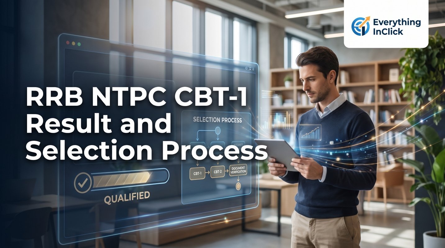 RRB NTPC CBT-1 Result and Selection Process