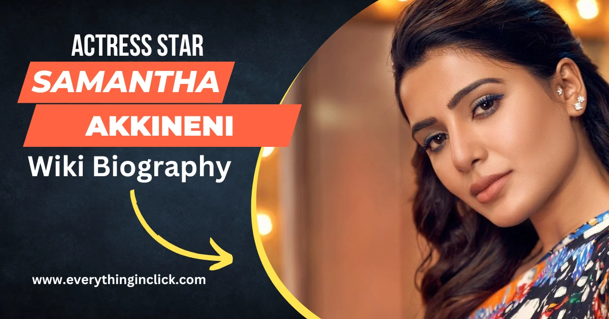 Samantha Akkineni Wiki Biography