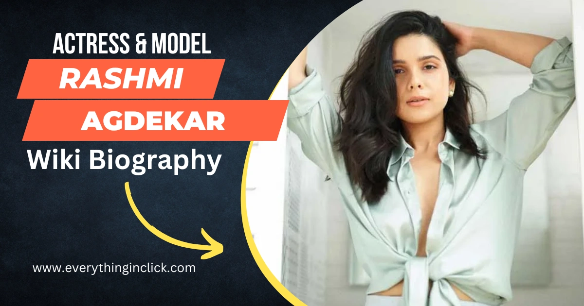 Rashmi Agdekar Wiki Biography