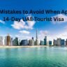 Common Mistakes to Avoid When Applying for 14-Day UAE Tourist Visa