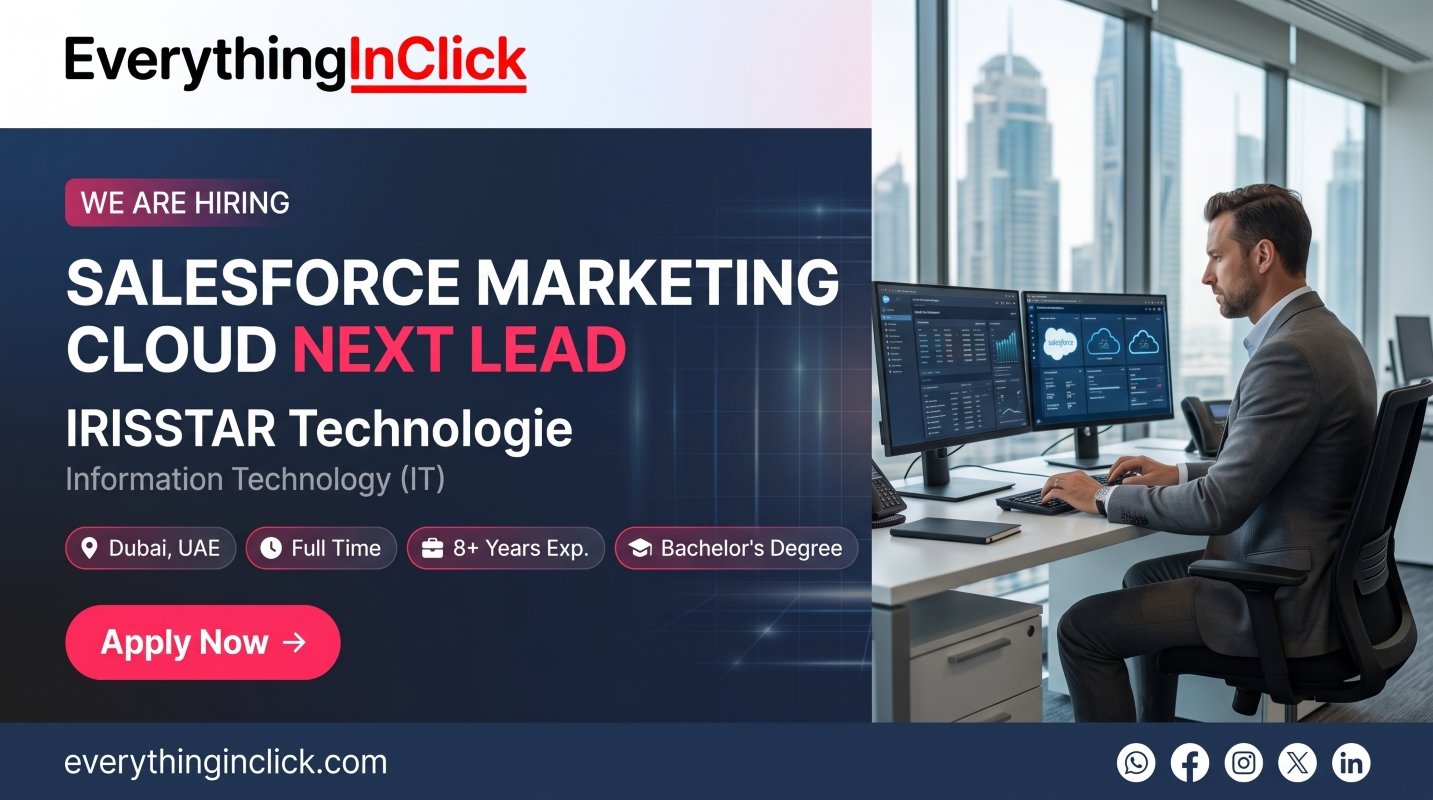 Salesforce Marketing Cloud Next Lead Job in Dubai, UAE
