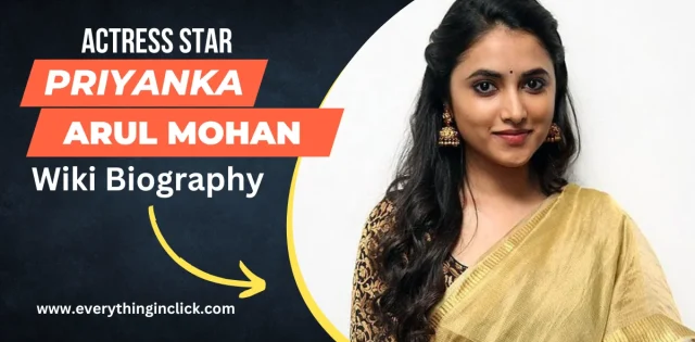 Priyanka Arul Mohan Wiki Biography